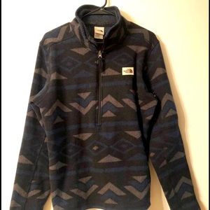 north face pullover fleece